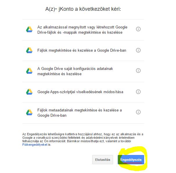 J&oacute;v&aacute;hagy&aacute;s a jKont&oacute; &eacute;s Google Drive egy&uuml;ttműk&ouml;d&eacute;s&eacute;re